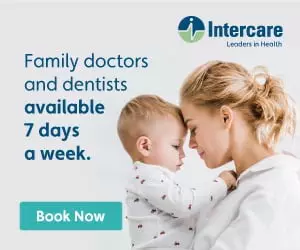 Intercare advertisement